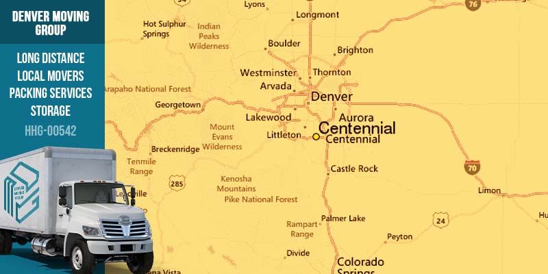 Long Distance Moving Companies in Centennial