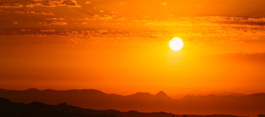 phoenix hot climate sunset