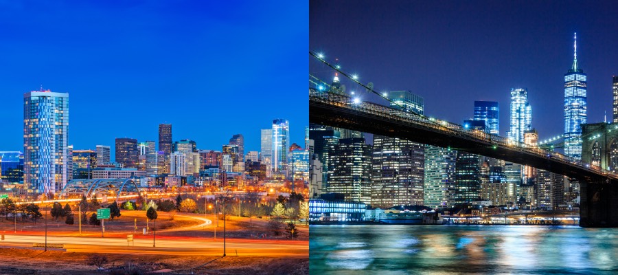 denver vs nyc