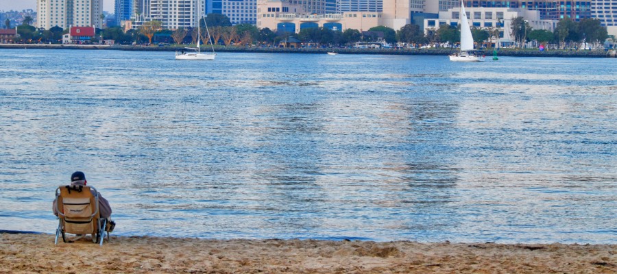 San Diego beach