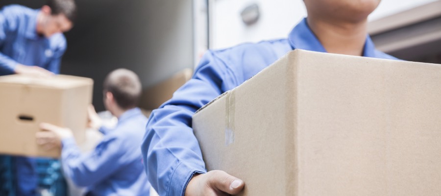 moving company boxes