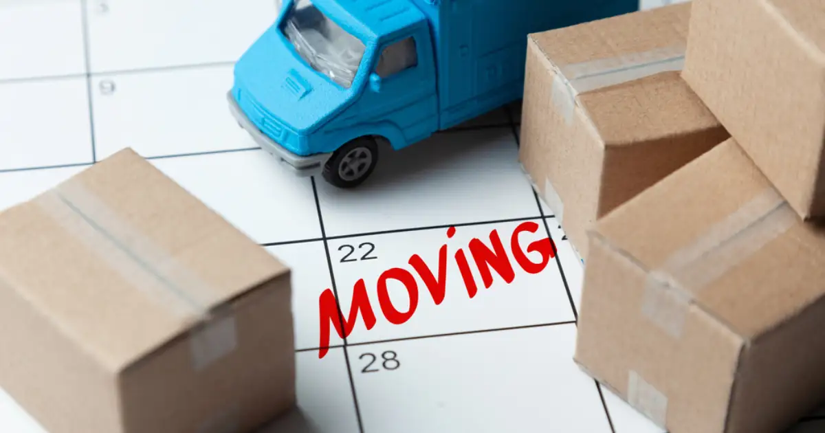 formally confirm the move date with your denver moving company